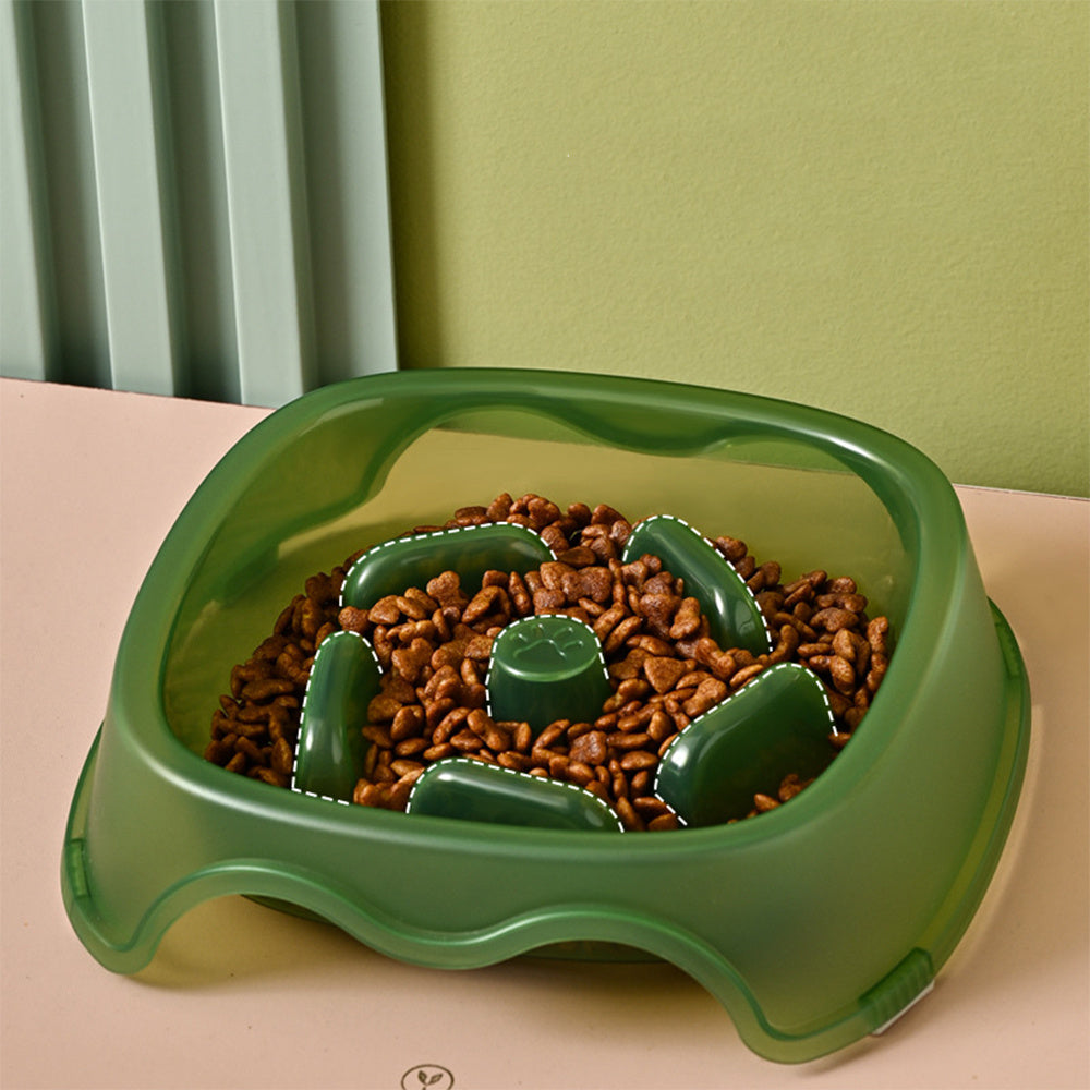 Slow Feed Anti-Choking Water and Food Bowl for Dogs