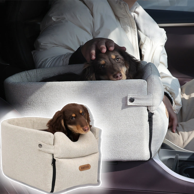 Portable Car Seat Pet Carrier for Small Dogs and Cats