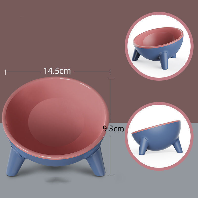 Cat and Dog Feeding Bowl with Stand for Small Pets