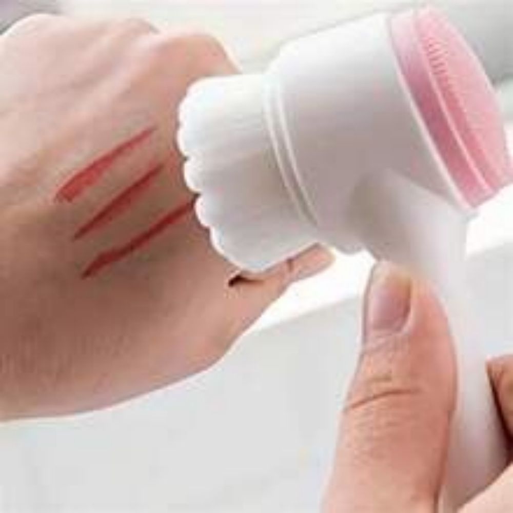 Easy Clean Nylon Pet Paw Grooming and Massage Brush