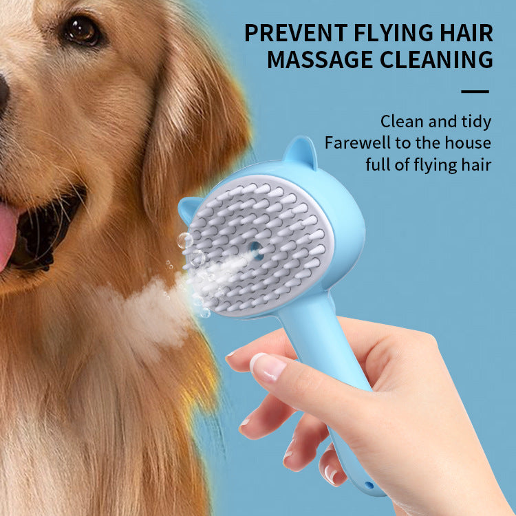 Rechargeable Self-Cleaning Cat and Dog Grooming Brush