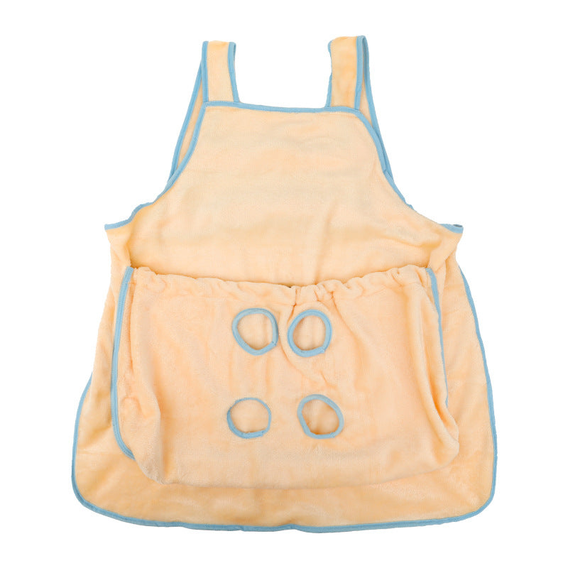 Plush Hanging Pet Carrier Pouch for Cats and Small Dogs