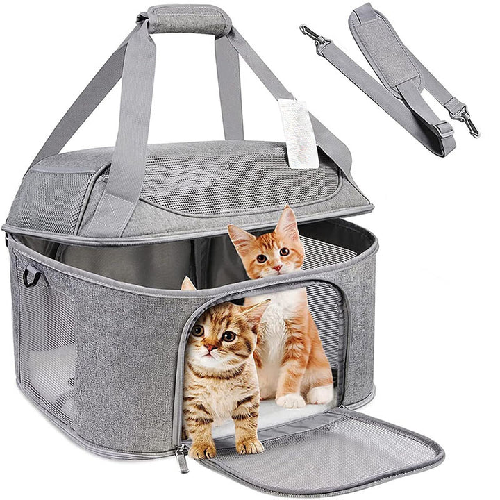 Breathable Portable Dog and Cat Backpack Carrier for Travel