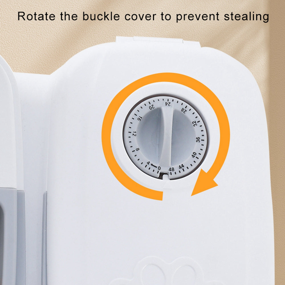 Automatic Smart Pet Feeder with Timer for Cats and Dogs