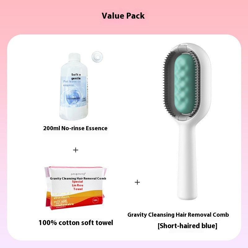 Dematting Pet Grooming Brush for Dogs and Cats