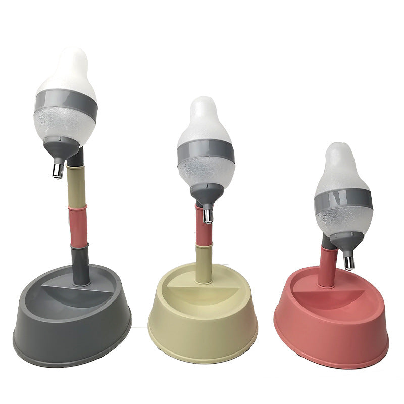 Height Adjustable Standing Water Dispenser for Cats and Dogs