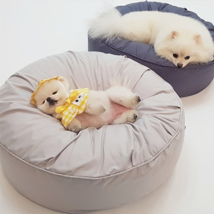 Moisture-Proof Removable Washable Round Pet Bed Large