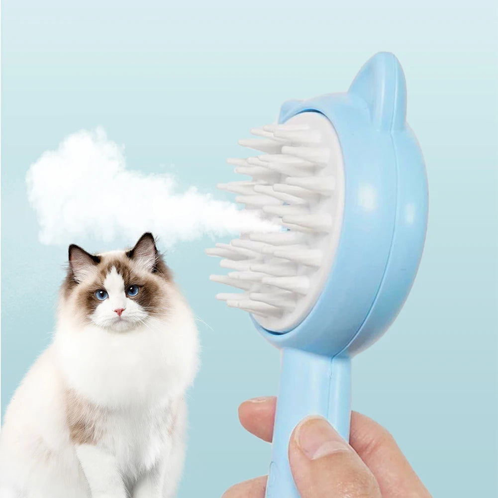 Rechargeable Self-Cleaning Cat and Dog Grooming Brush