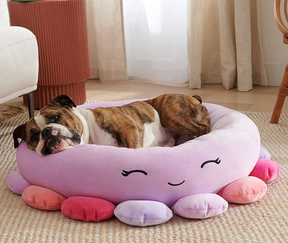 Shark Plush Pet Bed Large Ultrasoft for Dogs and Cats