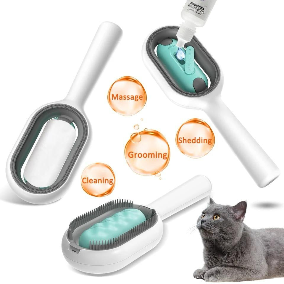 Dematting Pet Grooming Brush for Dogs and Cats