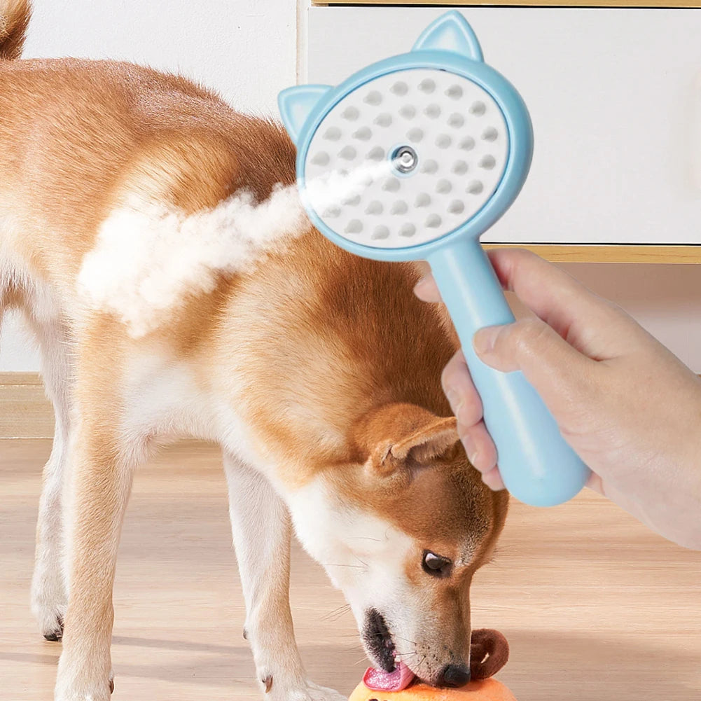 Rechargeable Self-Cleaning Cat and Dog Grooming Brush