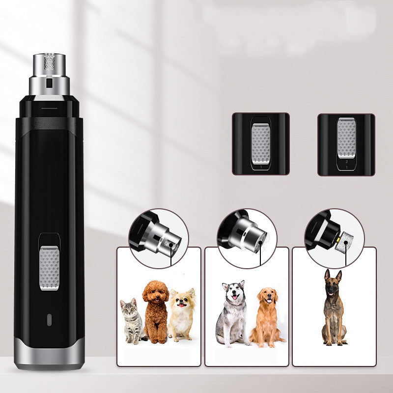 High-Power Electric Pet Nail Trimmer for Dogs and Cats
