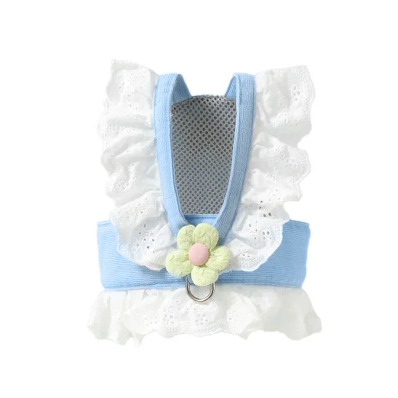 Summer Pet Safety Harness & Leash for Puppies and Small Dogs
