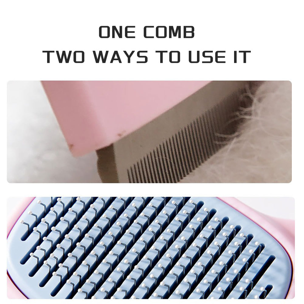 Deshedding Pet Grooming Brush for Dogs and Cats