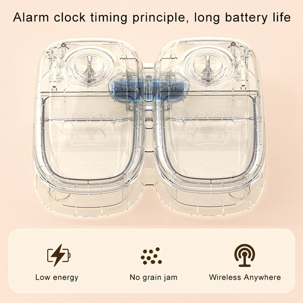 Automatic Smart Pet Feeder with Timer for Cats and Dogs